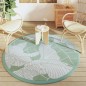 vidaXL Alfombra de exterior PP verde Ø160 cm vidaXL Alfombra de exterior PP verde Ø160 cm
