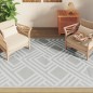 vidaXL Alfombra de exterior PP gris 160x230 cm vidaXL Alfombra de exterior PP gris 160x230 cm