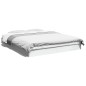 vidaXL Estructura de cama madera de ingeniería blanca 150x200 cm vidaXL Estructura de cama madera de ingeniería blanca 150x200 cm