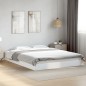 vidaXL Estructura de cama madera de ingeniería blanca 150x200 cm vidaXL Estructura de cama madera de ingeniería blanca 150x200 cm