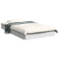 vidaXL Estructura de cama madera de ingeniería blanca 100x200 cm vidaXL Estructura de cama madera de ingeniería blanca 100x200 cm