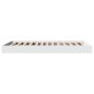 vidaXL Estructura de cama madera de ingeniería blanca 100x200 cm vidaXL Estructura de cama madera de ingeniería blanca 100x200 cm
