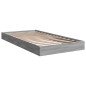 vidaXL Estructura de cama madera de ingeniería gris Sonoma 100x200 cm vidaXL Estructura de cama madera de ingeniería gris Sonoma 100x200 cm