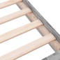 vidaXL Estructura de cama madera de ingeniería gris Sonoma 100x200 cm vidaXL Estructura de cama madera de ingeniería gris Sonoma 100x200 cm