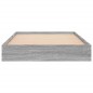 vidaXL Estructura de cama madera de ingeniería gris Sonoma 90x200 cm vidaXL Estructura de cama madera de ingeniería gris Sonoma 90x200 cm