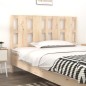 vidaXL Cabecero de cama madera maciza de pino 125,5x4x100 cm vidaXL Cabecero de cama madera maciza de pino 125,5x4x100 cm