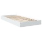 vidaXL Estructura de cama madera de ingeniería blanca 75x190 cm vidaXL Estructura de cama madera de ingeniería blanca 75x190 cm