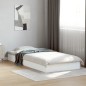 vidaXL Estructura de cama madera de ingeniería blanca 75x190 cm vidaXL Estructura de cama madera de ingeniería blanca 75x190 cm