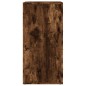 vidaXL Aparadores 2 uds madera de ingeniería roble ahumado 60x39x80 cm vidaXL Aparadores 2 uds madera de ingeniería roble ahumado 60x39x80 cm