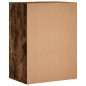 vidaXL Aparadores 2 uds madera de ingeniería roble ahumado 60x39x80 cm vidaXL Aparadores 2 uds madera de ingeniería roble ahumado 60x39x80 cm