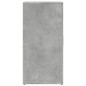 vidaXL Aparadores 2 uds madera de ingeniería gris hormigón 59x39x80 cm vidaXL Aparadores 2 uds madera de ingeniería gris hormigón 59x39x80 cm