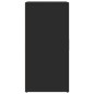vidaXL Aparadores 2 uds madera de ingeniería negro 59x39x80 cm vidaXL Aparadores 2 uds madera de ingeniería negro 59x39x80 cm
