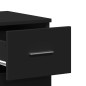 vidaXL Aparadores 2 uds madera de ingeniería negro 59x39x80 cm vidaXL Aparadores 2 uds madera de ingeniería negro 59x39x80 cm