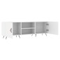 vidaXL Mueble para TV madera de ingeniería blanco 150x30x50 cm vidaXL Mueble para TV madera de ingeniería blanco 150x30x50 cm