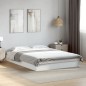 vidaXL Estructura de cama madera de ingeniería blanca 120x190 cm vidaXL Estructura de cama madera de ingeniería blanca 120x190 cm