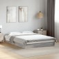 vidaXL Estructura de cama madera de ingeniería gris Sonoma 140x190 cm vidaXL Estructura de cama madera de ingeniería gris Sonoma 140x190 cm