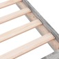 vidaXL Estructura de cama madera de ingeniería gris Sonoma 140x190 cm vidaXL Estructura de cama madera de ingeniería gris Sonoma 140x190 cm
