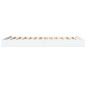 vidaXL Estructura de cama madera de ingeniería blanca 140x190 cm