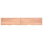 vidaXL Tablero mesa madera roble tratada marrón claro 220x40x(2-6) cm vidaXL Tablero mesa madera roble tratada marrón claro 220x40x(2-6) cm