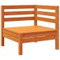 vidaXL Set de sofás jardín 8 pzas con cojines madera pino marrón cera vidaXL Set de sofás jardín 8 pzas con cojines madera pino marrón cera