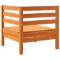 vidaXL Set de sofás jardín 8 pzas con cojines madera pino marrón cera vidaXL Set de sofás jardín 8 pzas con cojines madera pino marrón cera