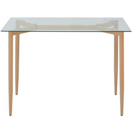 vidaXL Mesa de comedor 118x68x75 cm