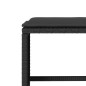 vidaXL Juego de sofás jardín 4 pzas con cojines ratán sintético negro vidaXL Juego de sofás jardín 4 pzas con cojines ratán sintético negro