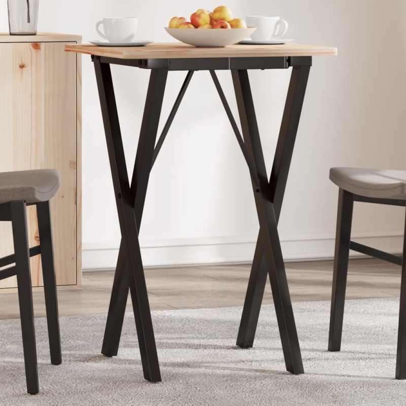 vidaXL Patas de mesa de comedor estructura X hierro fundido 40x40x73cm vidaXL Patas de mesa de comedor estructura X hierro fundido 40x40x73cm