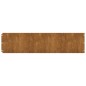vidaXL Bordes de césped acero corten flexible 30 piezas 25x103 cm vidaXL Bordes de césped acero corten flexible 30 piezas 25x103 cm