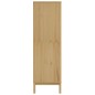 vidaXL Armario FLORO madera maciza de pino marrón cera 77x53x171 cm vidaXL Armario FLORO madera maciza de pino marrón cera 77x53x171 cm