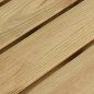 vidaXL Mesa de jardín de madera de pino impregnada 200x79x75 cm vidaXL Mesa de jardín de madera de pino impregnada 200x79x75 cm
