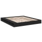 vidaXL Estructura de cama madera de ingeniería negra 180x200 cm