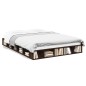 vidaXL Estructura de cama madera de ingeniería marrón roble 150x200 cm vidaXL Estructura de cama madera de ingeniería marrón roble 150x200 cm