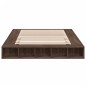 vidaXL Estructura de cama madera de ingeniería marrón roble 150x200 cm vidaXL Estructura de cama madera de ingeniería marrón roble 150x200 cm