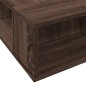 vidaXL Estructura de cama madera de ingeniería marrón roble 120x200 cm vidaXL Estructura de cama madera de ingeniería marrón roble 120x200 cm