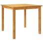 vidaXL Juego de comedor de jardín 3 piezas madera maciza de acacia vidaXL Juego de comedor de jardín 3 piezas madera maciza de acacia