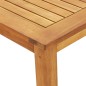 vidaXL Juego de comedor de jardín 3 piezas madera maciza de acacia vidaXL Juego de comedor de jardín 3 piezas madera maciza de acacia