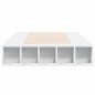 vidaXL Estructura de cama madera de ingeniería blanca 100x200 cm vidaXL Estructura de cama madera de ingeniería blanca 100x200 cm