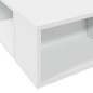 vidaXL Estructura de cama madera de ingeniería blanca 100x200 cm vidaXL Estructura de cama madera de ingeniería blanca 100x200 cm