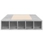 vidaXL Estructura de cama madera de ingeniería gris hormigón 90x190 cm vidaXL Estructura de cama madera de ingeniería gris hormigón 90x190 cm