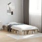 vidaXL Estructura de cama madera de ingeniería roble Sonoma 75x190 cm vidaXL Estructura de cama madera de ingeniería roble Sonoma 75x190 cm