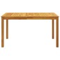 vidaXL Juego de comedor de jardín 5 piezas madera maciza de acacia vidaXL Juego de comedor de jardín 5 piezas madera maciza de acacia