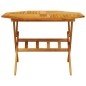 vidaXL Set de comedor de jardín plegable 5 pzas madera maciza acacia vidaXL Set de comedor de jardín plegable 5 pzas madera maciza acacia