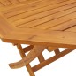 vidaXL Set de comedor de jardín plegable 5 pzas madera maciza acacia vidaXL Set de comedor de jardín plegable 5 pzas madera maciza acacia