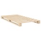 vidaXL Estructura de cama con cabecero madera maciza pino 100x200 cm vidaXL Estructura de cama con cabecero madera maciza pino 100x200 cm