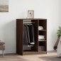 vidaXL Armario de madera de ingeniería marrón roble 77x48x102 cm vidaXL Armario de madera de ingeniería marrón roble 77x48x102 cm