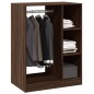 vidaXL Armario de madera de ingeniería marrón roble 77x48x102 cm vidaXL Armario de madera de ingeniería marrón roble 77x48x102 cm