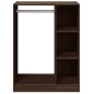 vidaXL Armario de madera de ingeniería marrón roble 77x48x102 cm vidaXL Armario de madera de ingeniería marrón roble 77x48x102 cm