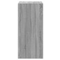vidaXL Armario de madera de ingeniería roble ahumado 77x48x102 cm vidaXL Armario de madera de ingeniería roble ahumado 77x48x102 cm