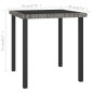 vidaXL Juego de comedor para jardín 3 piezas ratán sintético gris vidaXL Juego de comedor para jardín 3 piezas ratán sintético gris